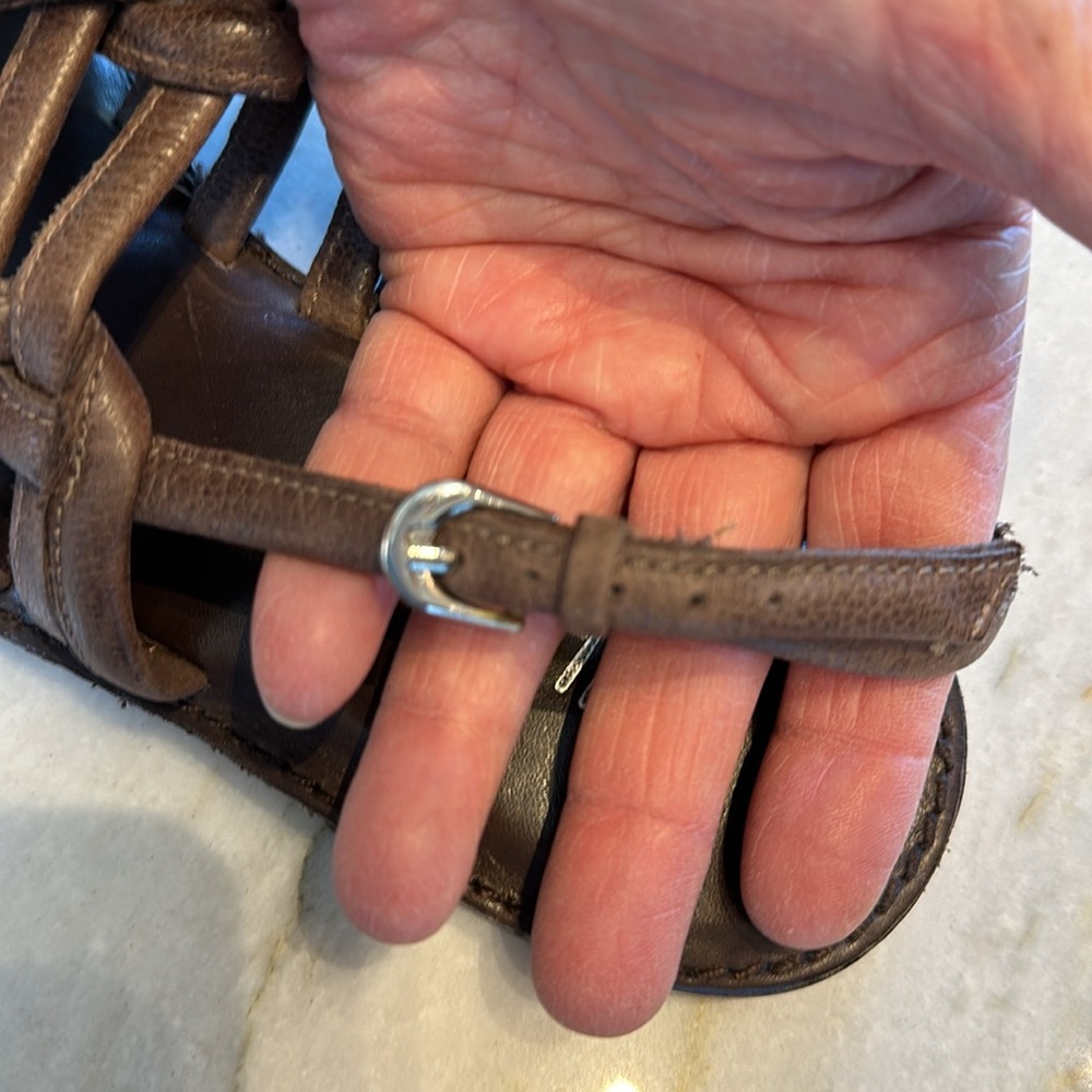 J Jill genuine leather sandals, size 10 absolute comfort - Picture 6 of 13